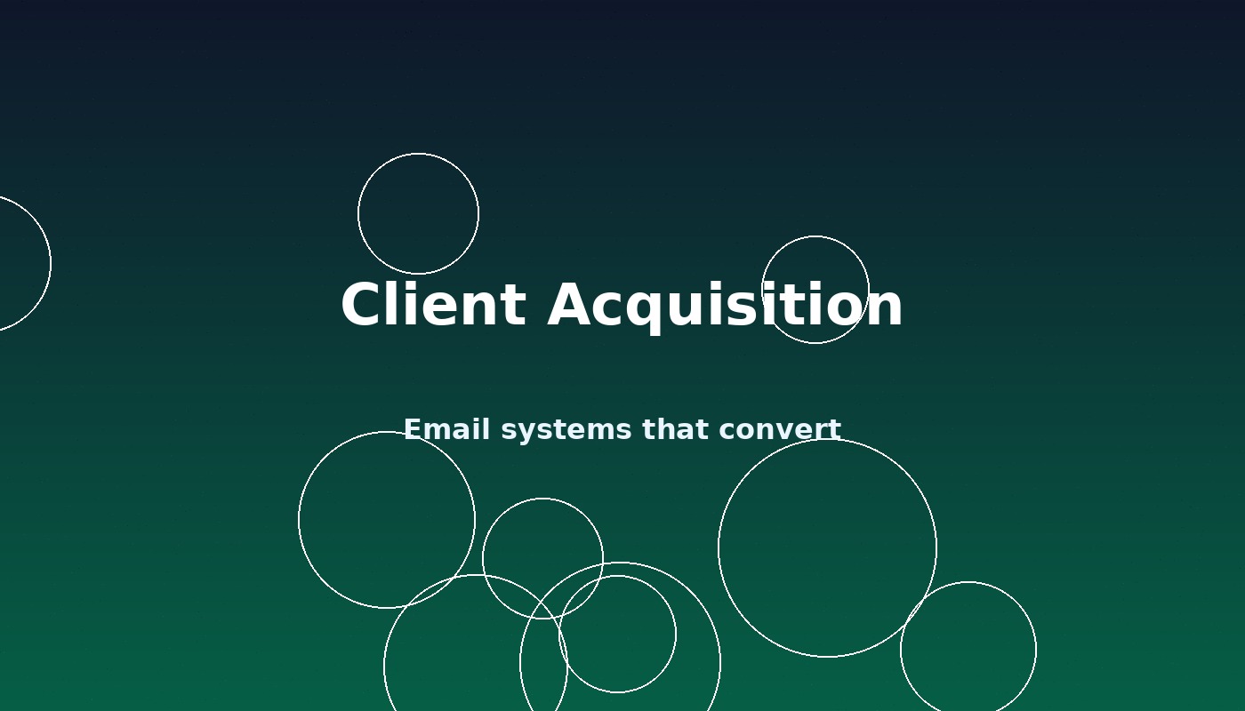 Email marketing overview